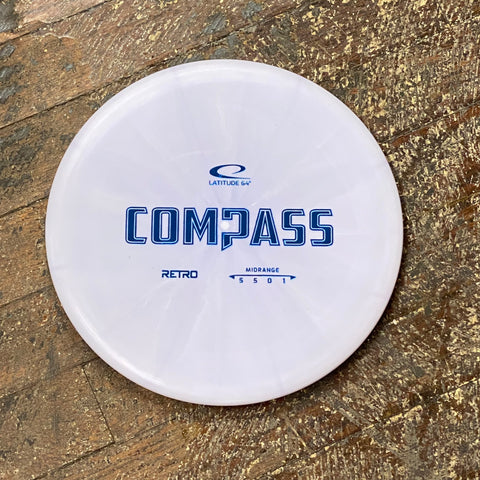 Disc Golf Mid Range Compass Latitude 64 Disc Retro Burst Purple
