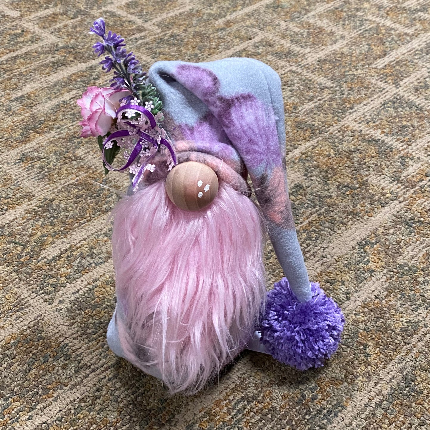 Gnome Holiday Floral Butterfly Garden Medium