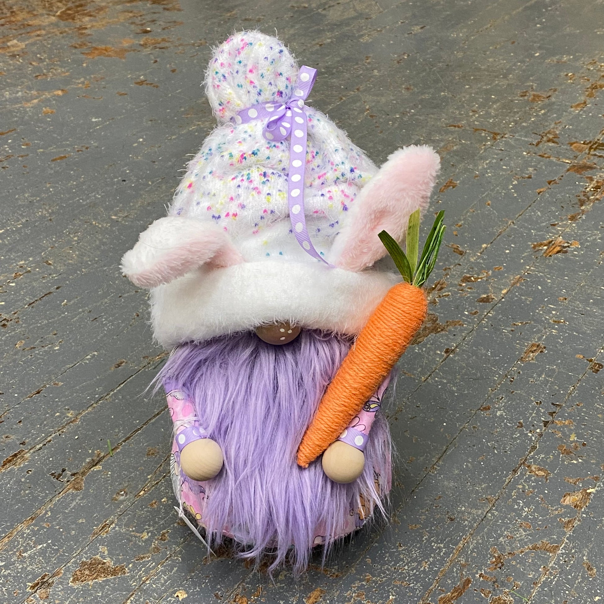 Gnome Holiday Easter Bunny Rabbit Carrot