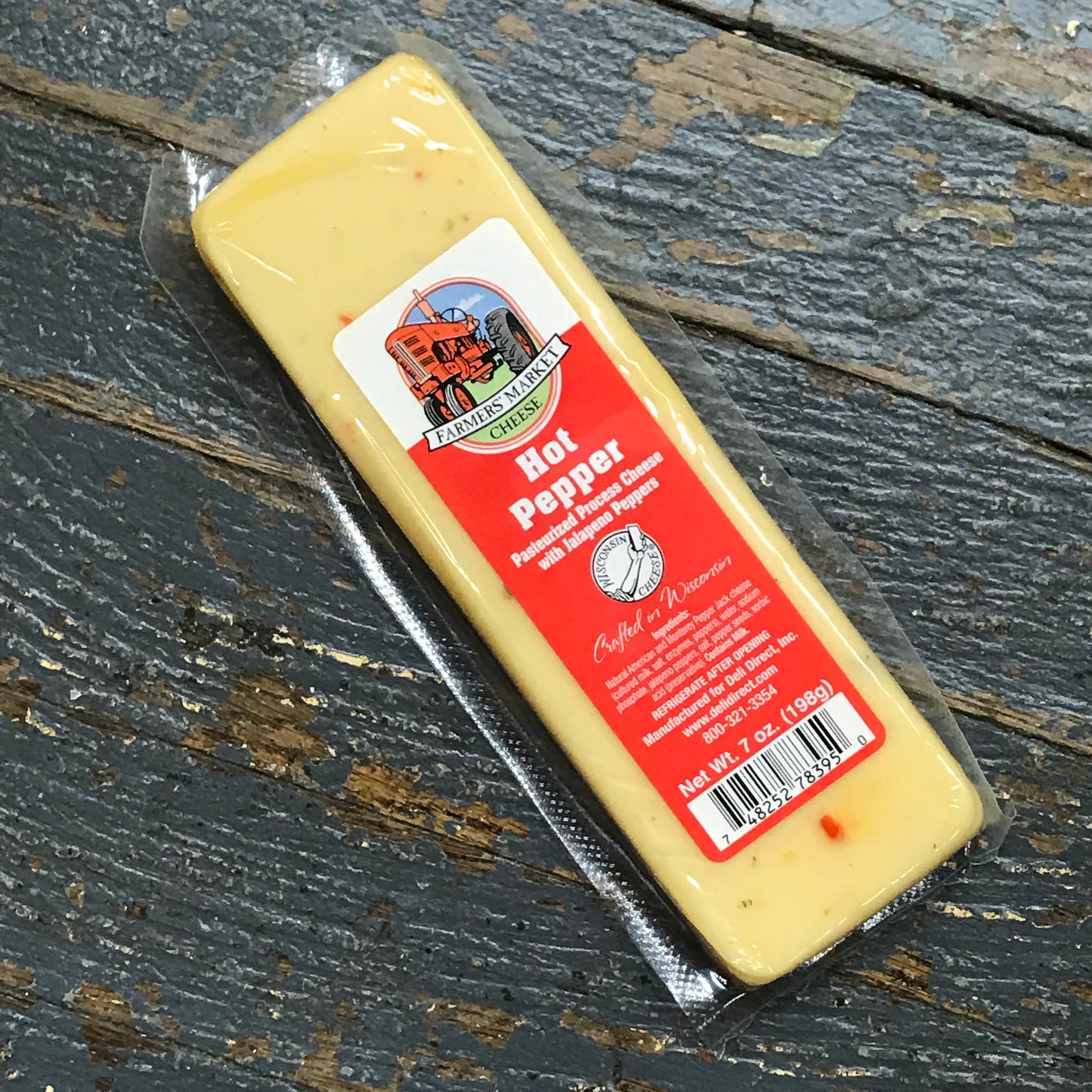 Farmer's Market Cheese Block Hot Pepper