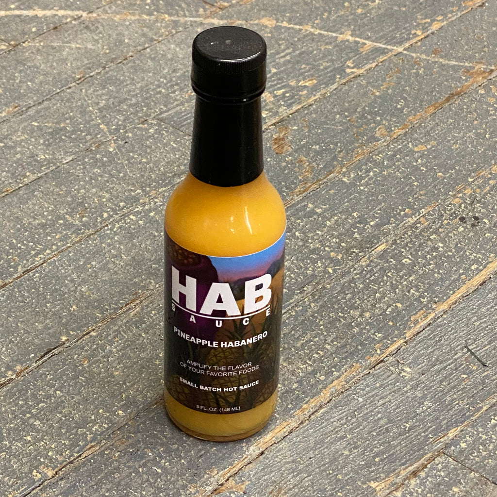 Hab Sauce Hot Sauce Pineapple Habanero