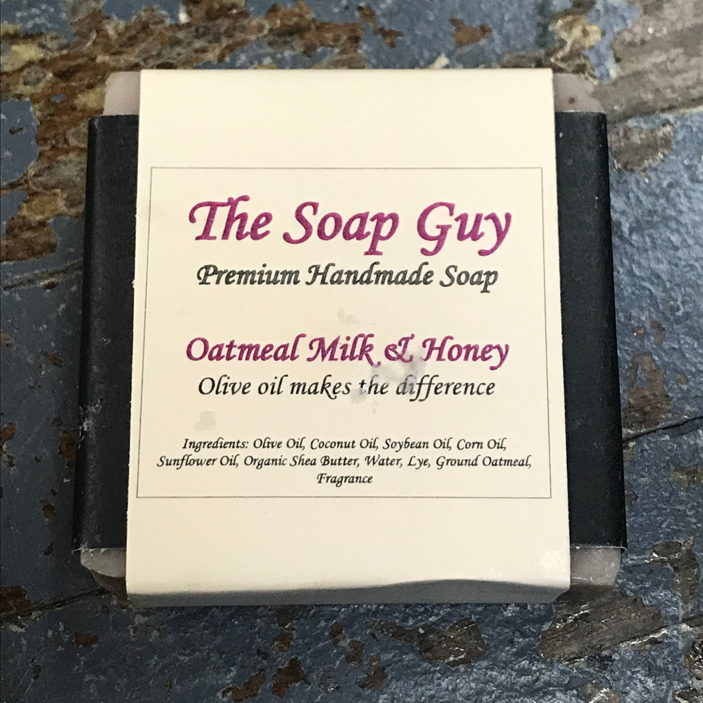 Bar Soap Cleansing Wash Premium Handmade Oatmeal Milk & Honey