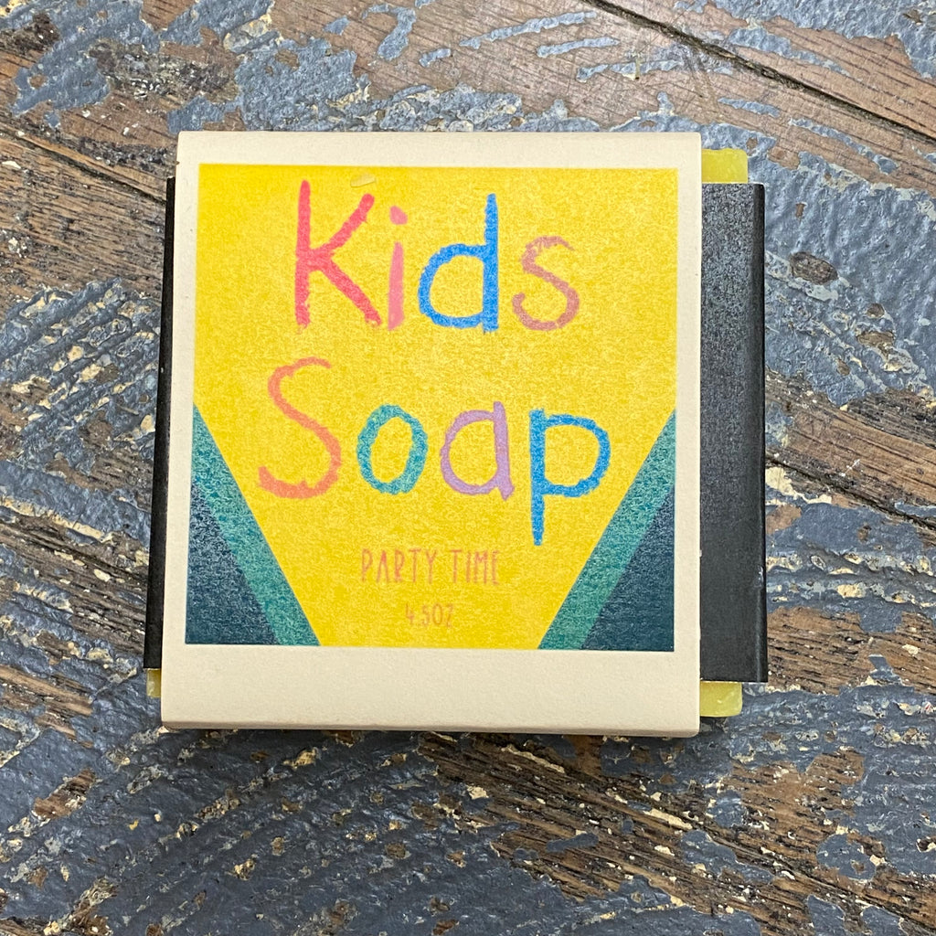 Kids Bar Soap Cleansing Wash Premium Handmade Party Time