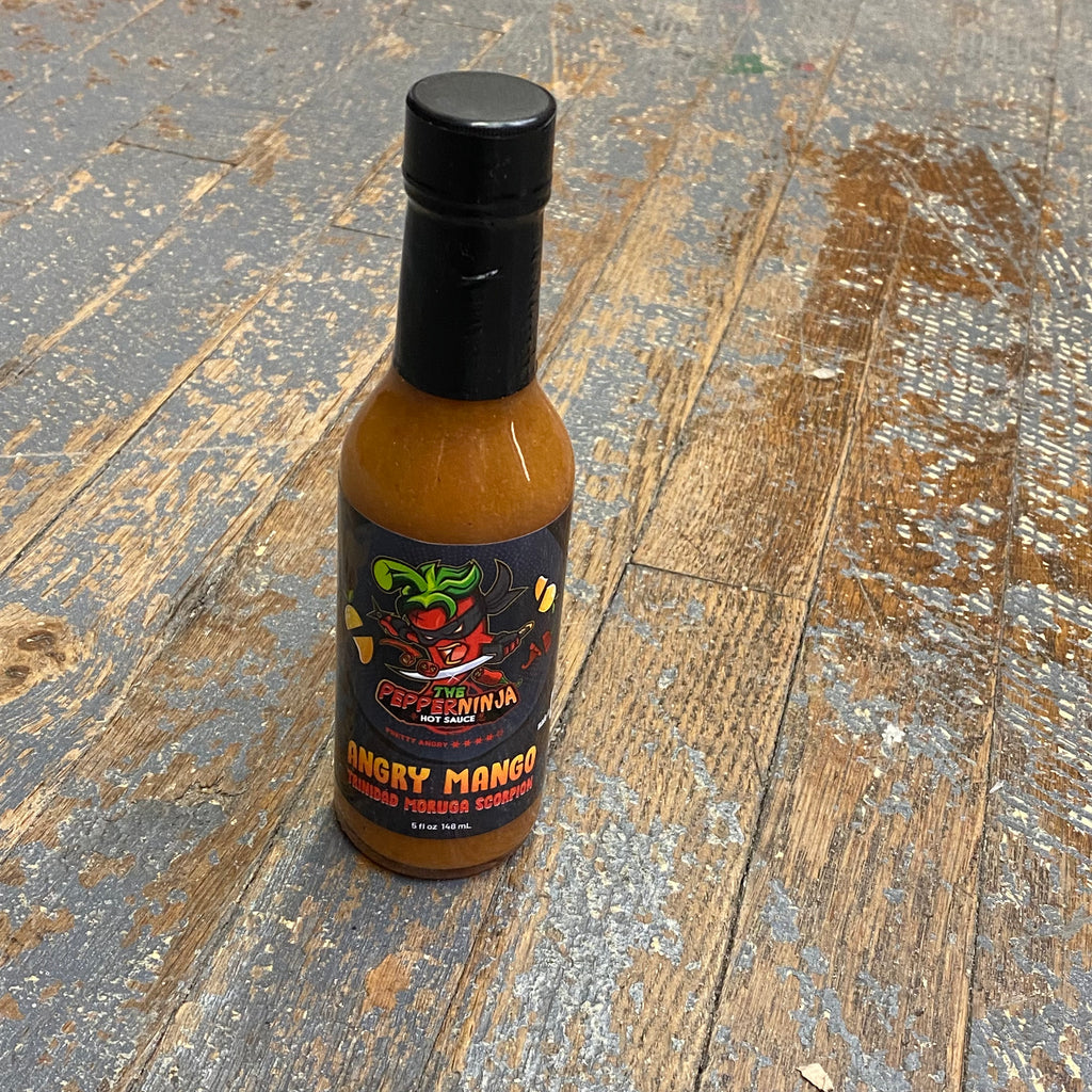 The Pepper Ninja Hot Sauce Angry Mango