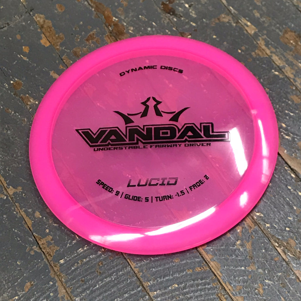Disc Golf Fairway Driver Vandal Dynamic Disc Lucid Pink