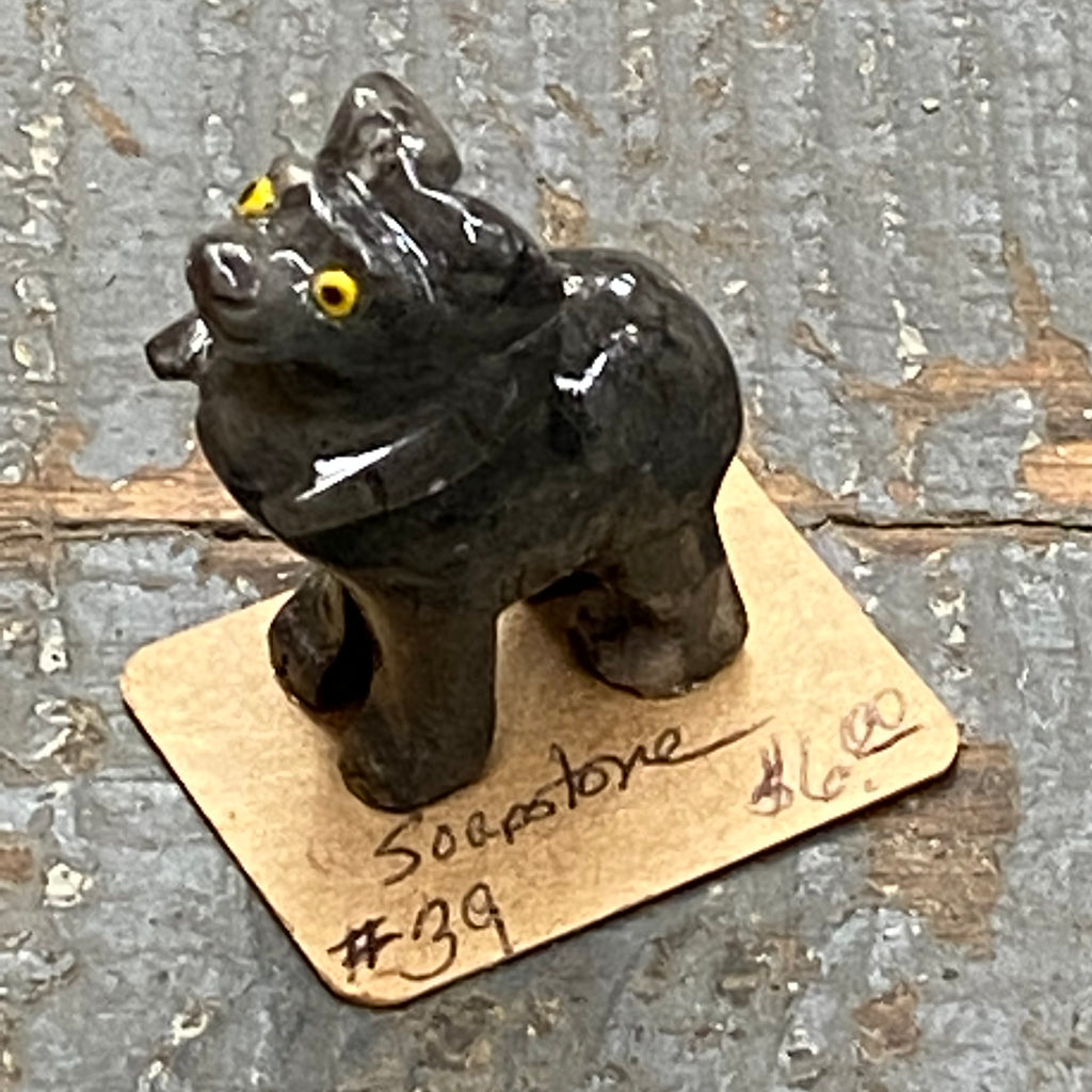 Soapstone Miniature Animal Figurine Ram