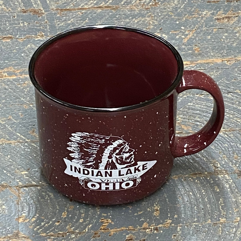 Camp Coffee Cup Mug Indian Lake Ohio