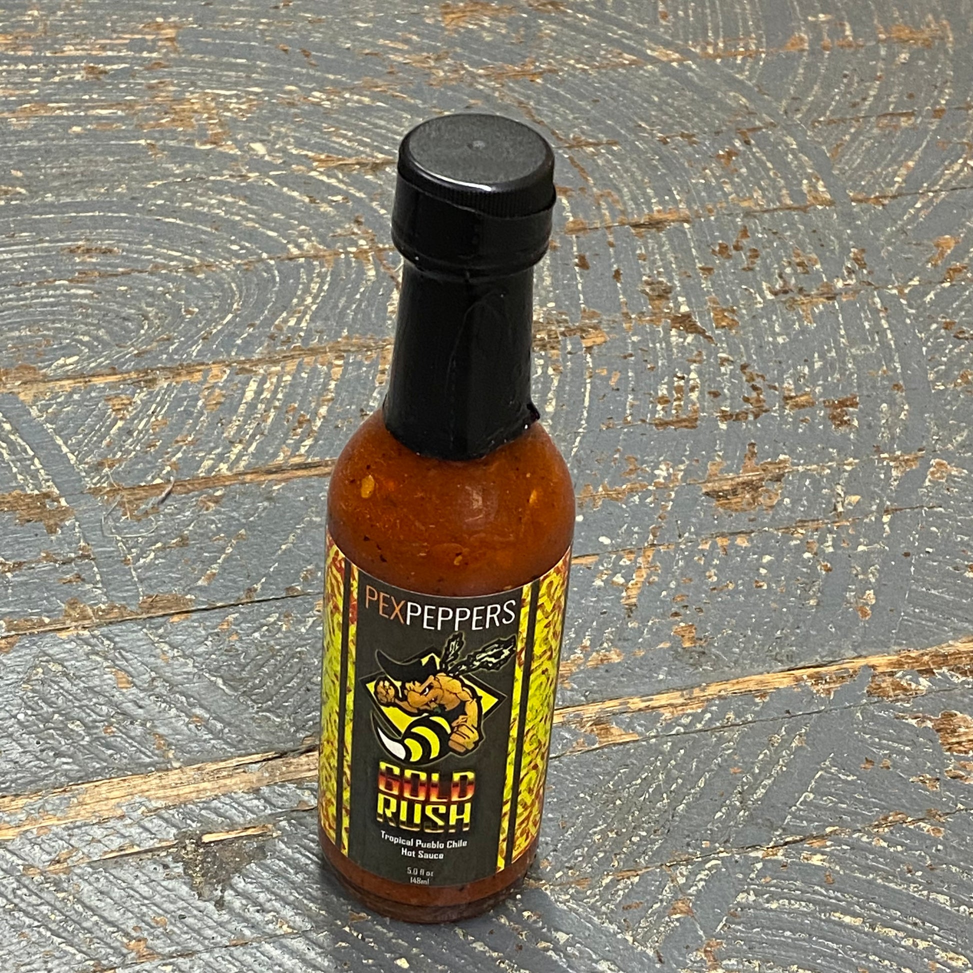 PexPeppers Hot Sauce Gold Rush