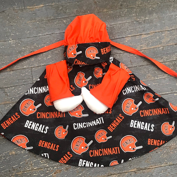 Goose Clothes Complete Holiday Goose Outfit Cincinnati Bengals Football Dress and Hat