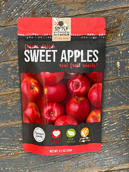 Simple Kitchen Ready Wise Freeze Dried Fruit Apples