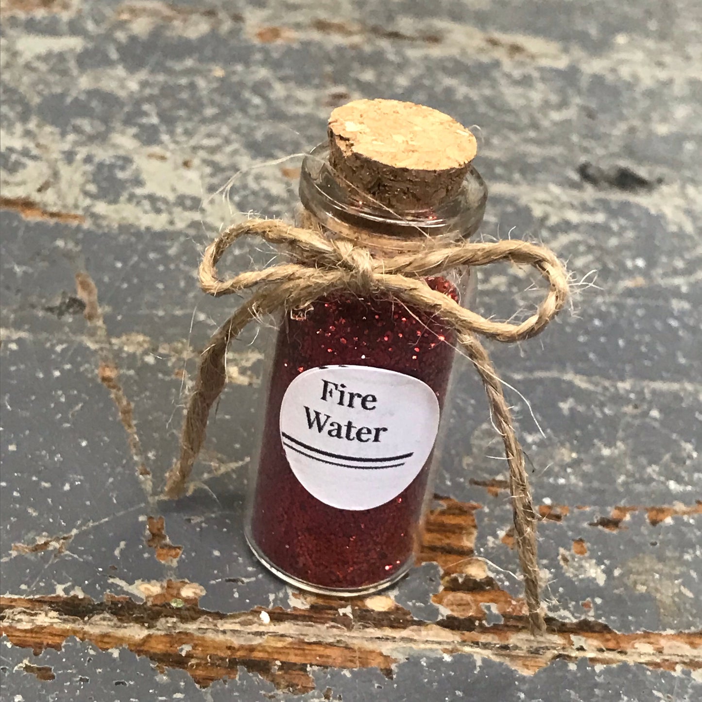 Fairy Dust Pixie Glitter Potion Bottle Fire Water