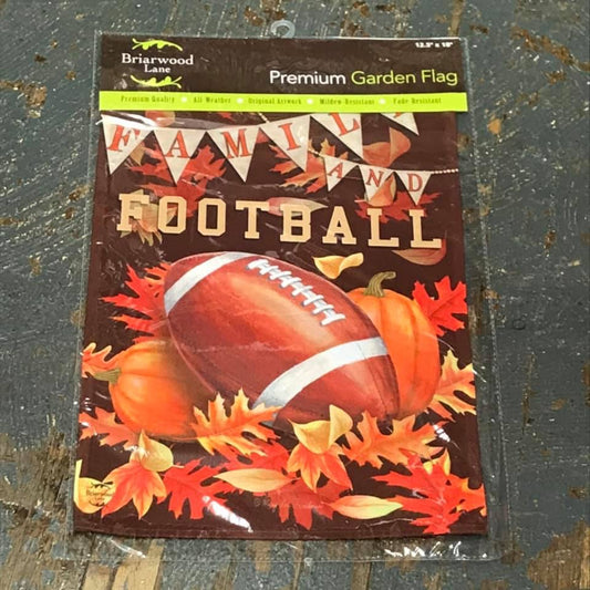 Family Football Holiday Garden Flag