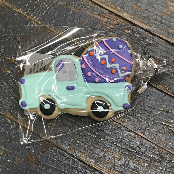 Laurie's Sweet Treats Cookie Easter Egg Truck Purple