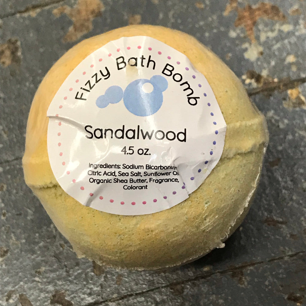 Sandalwood 4.5oz Bath Bomb