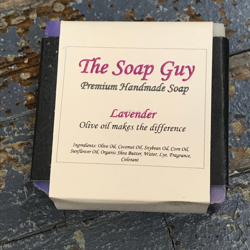 Bar Soap Cleansing Wash Premium Handmade Lavender