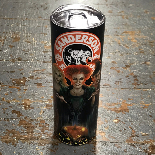 Halloween Witch Morning Coffee Tall Skinny Tumbler
