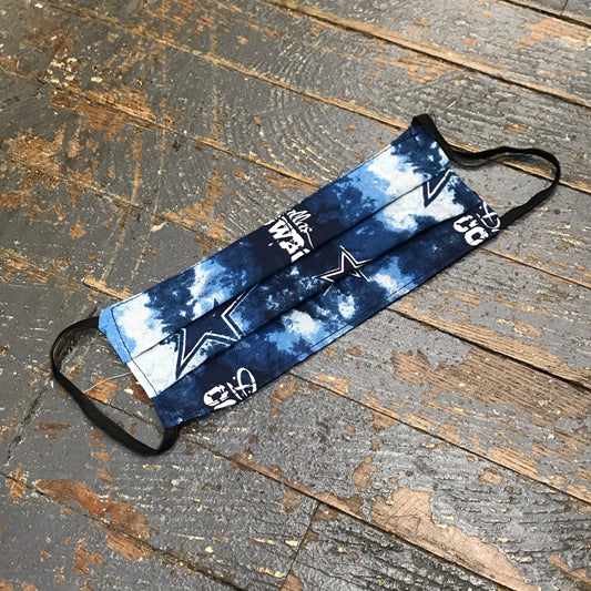 Dallas Cowboys NFL Football Handmade Cotton Cloth Face Mask Reversible Reusable