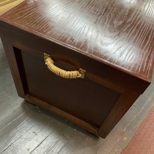 Nautical Anchor Cedar Chest Coffee Table Storage Bench