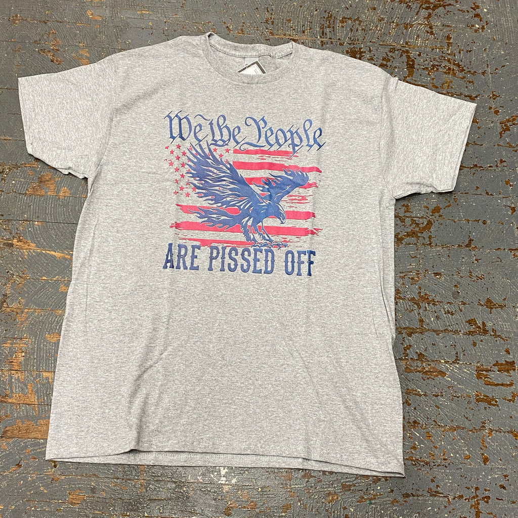 We the People Are Pissed Off Graphic Designer Short Sleeve T-Shirt