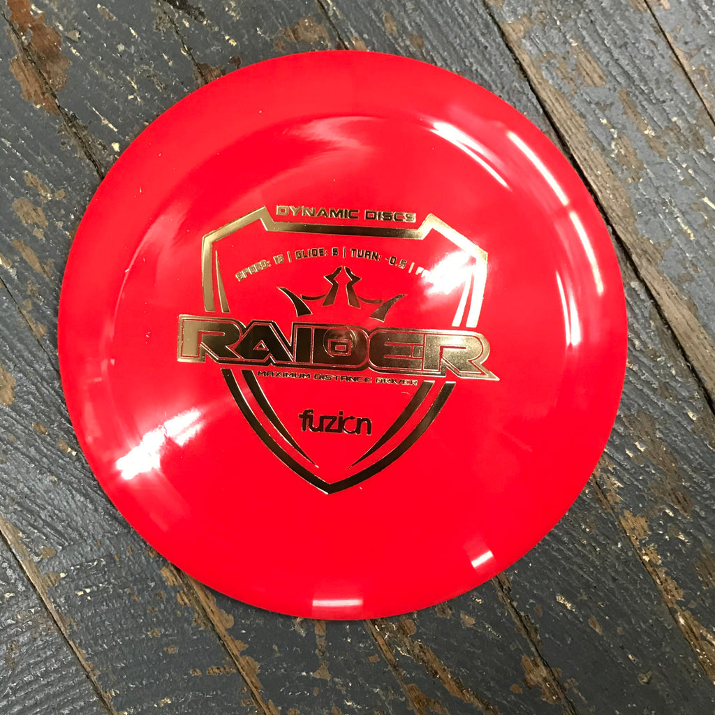 Disc Golf Distance Driver Raider Dynamic Disc Fuzion Red