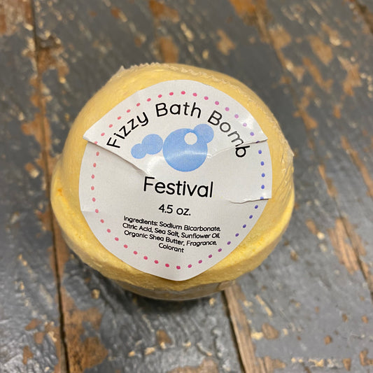 Festival Fizzy 4.5oz Bath Bomb