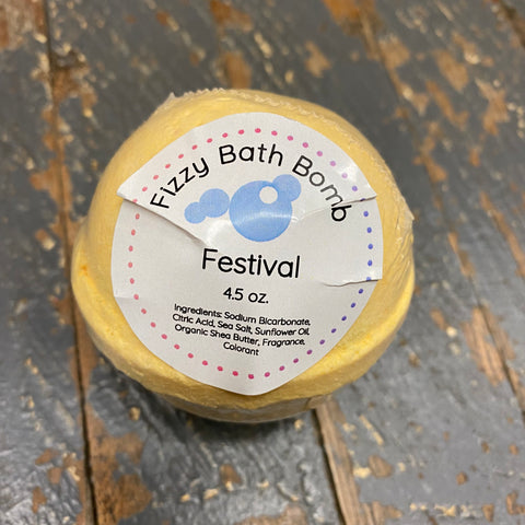 Festival Fizzy 4.5oz Bath Bomb