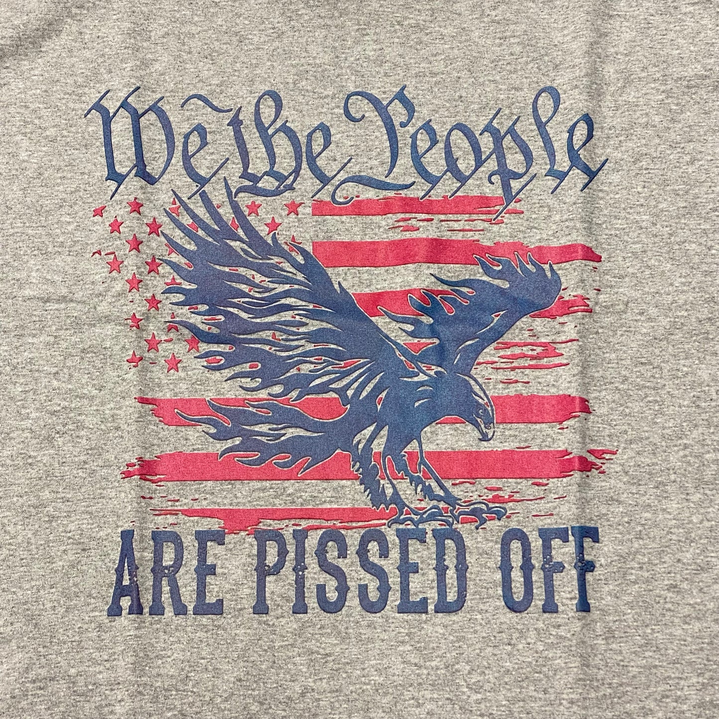 We the People Are Pissed Off Graphic Designer Short Sleeve T-Shirt