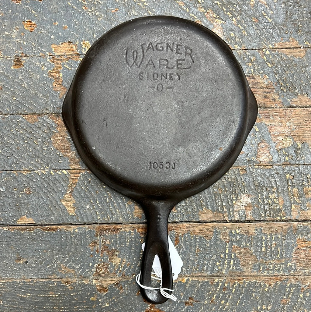 Antique Vintage Sidney Wagner Ware #3 Cast Iron Skillet Pan
