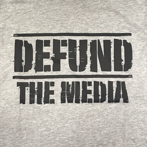 Defund the Media Graphic Designer Short Sleeve T-Shirt