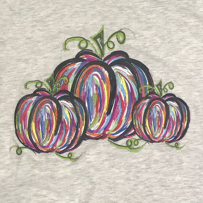 Pumpkin Patch Graphic Designer Short Sleeve T-Shirt