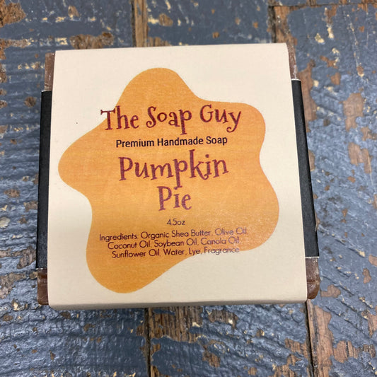 Bar Soap Cleansing Wash Premium Handmade Warm Pumpkin Pie