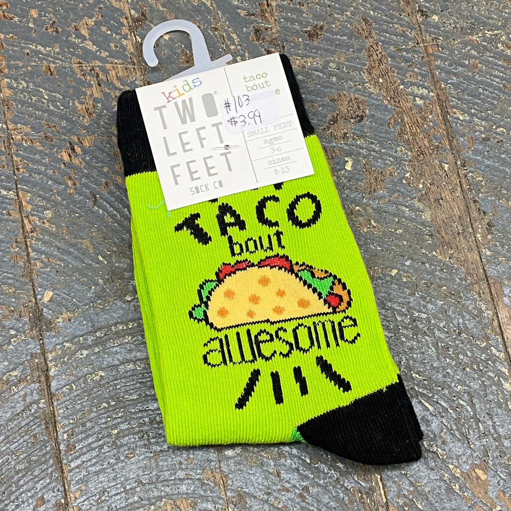 Taco Bout KIDS Two Left Feet Pair Socks