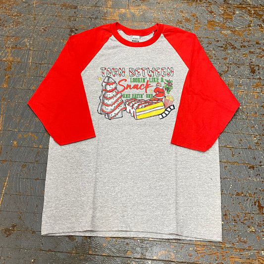 Christmas Snack Look Eat Graphic Designer Long Sleeve T-Shirt