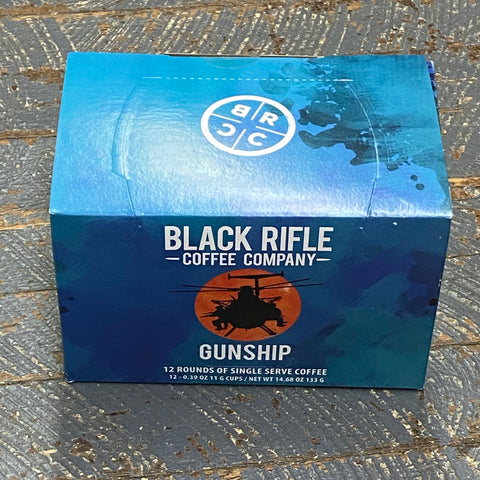 Black Rifle Gunship Light Roast 12 Single Serve Rounds Coffee