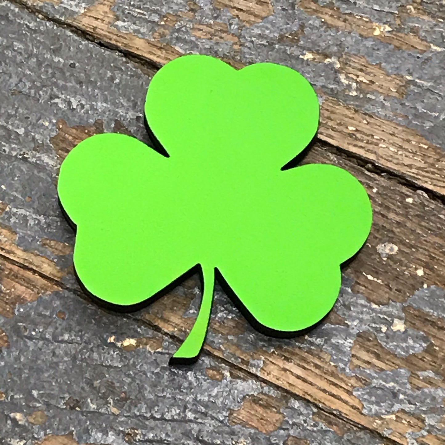 Laser Cut Wood Word Holiday St Patricks Day Lucky Shamrock Set