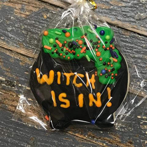 Laurie's Sweet Treats Cookie Witch Cauldron
