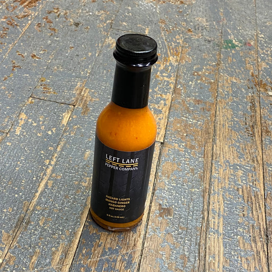 Left Lane Hot Sauce Hazard Lights Mango Ginger Habanero