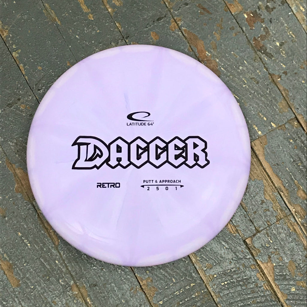 Disc Golf Putter Dagger Latitude 64 Disc Retro Burst Purple