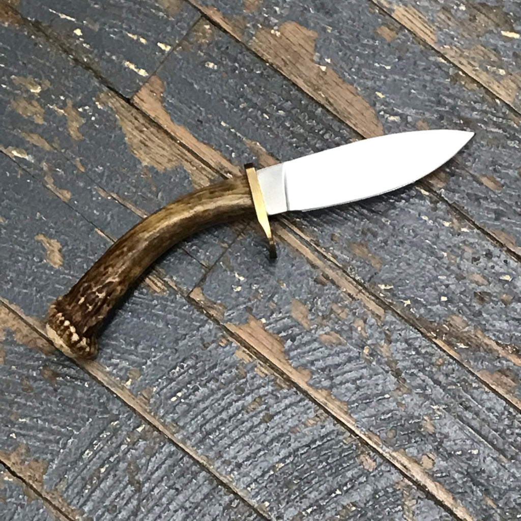 using antler as a knife handle