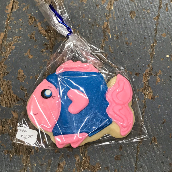 Laurie's Sweet Treats Cookie Multi Color Fish