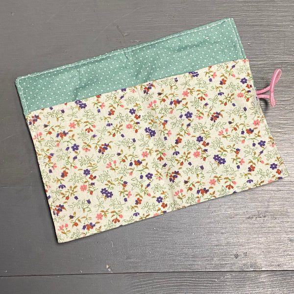 Handmade Fabric Cloth Wallet Card Holder Misc Floral