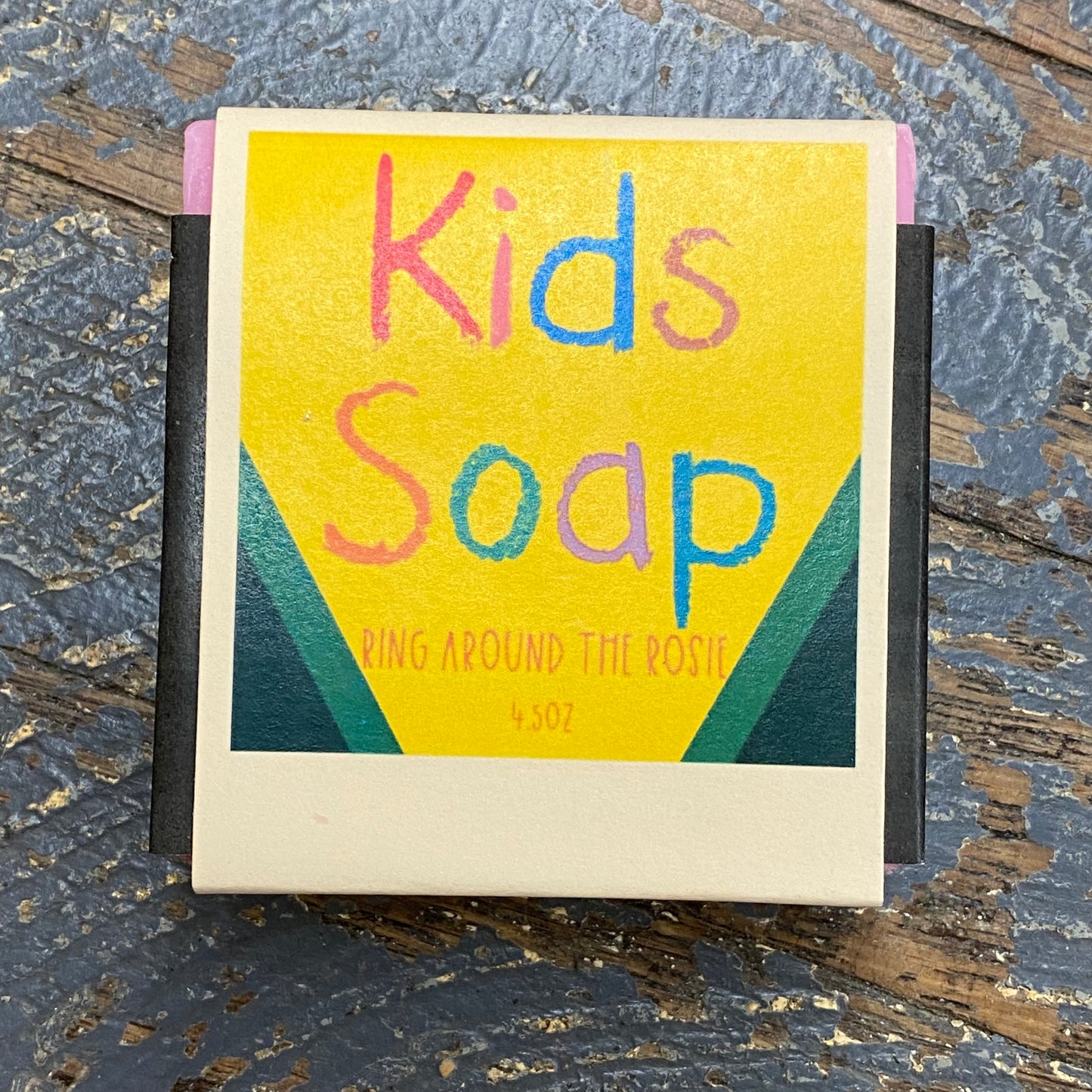 Kids Bar Soap Cleansing Wash Premium Handmade Ring Around the Rosie