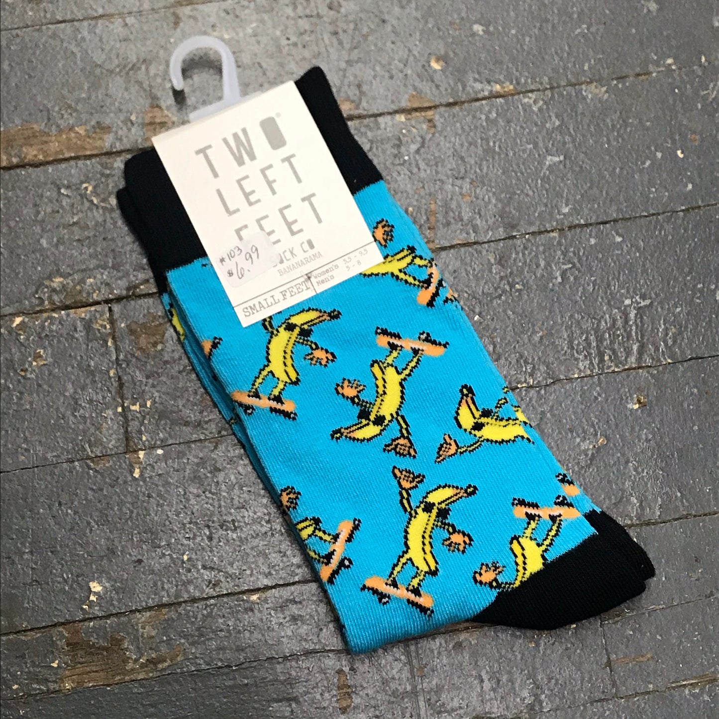 Bananarama Banana Two Left Feet Pair Socks