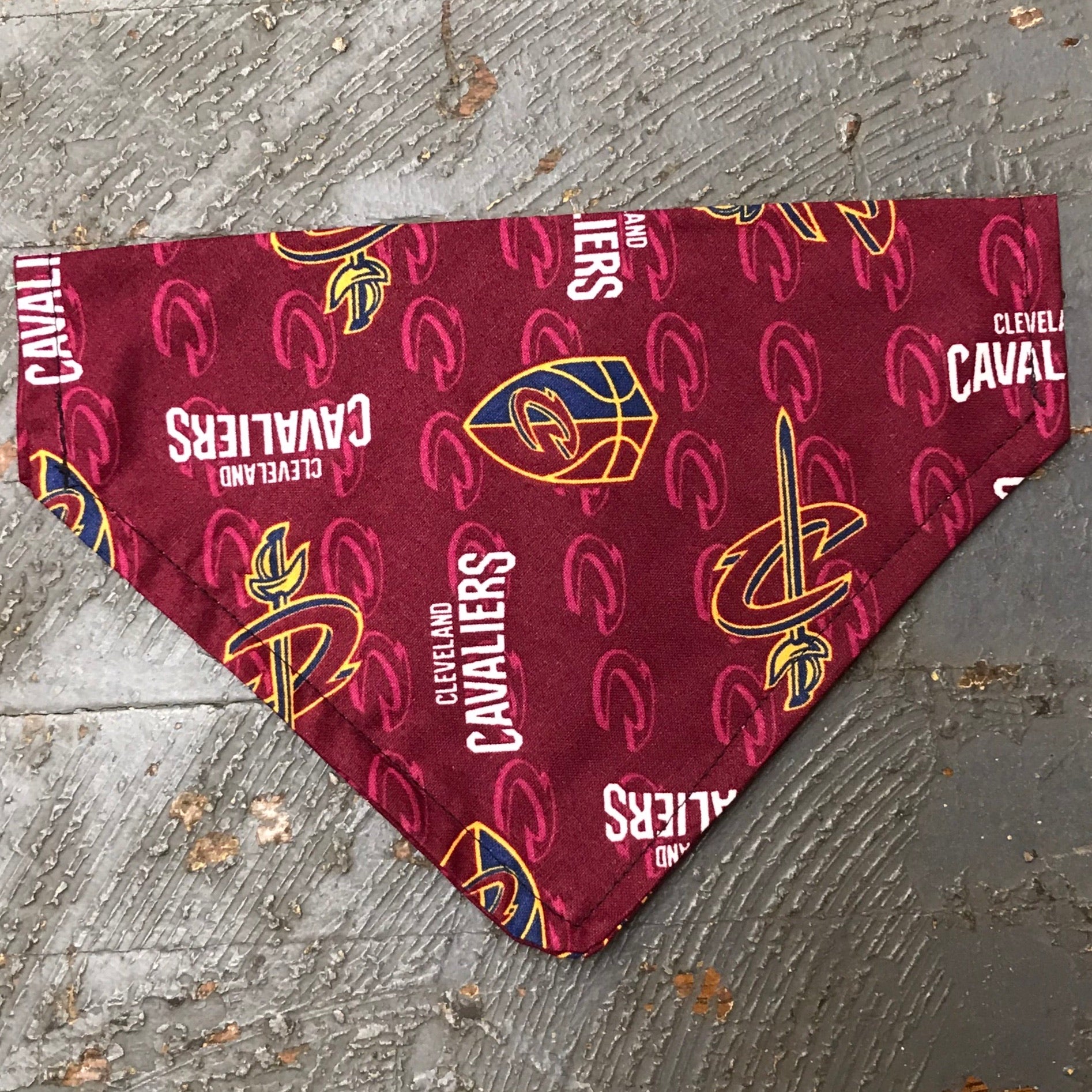 Cleveland Cavaliers NBA Basketball Dog Collar Pet Bandanna Neck Scarf