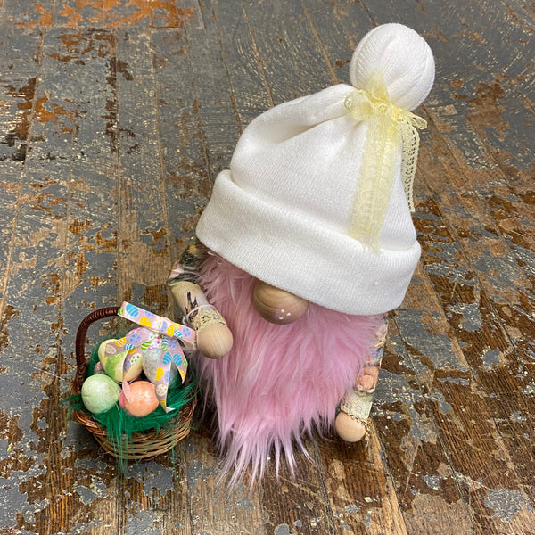 Gnome Holiday Easter Egg Basket Peter Cottontail