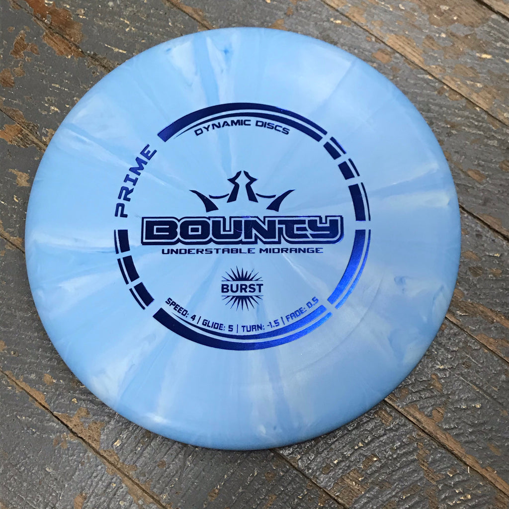 Disc Golf Mid Range Bounty Dynamic Disc Prime Burst Blue
