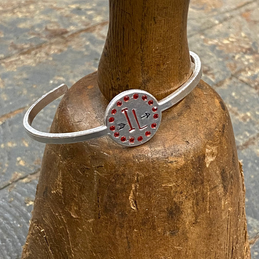 Indian Lake Lakers Custom Stamped Cuff Bracelet