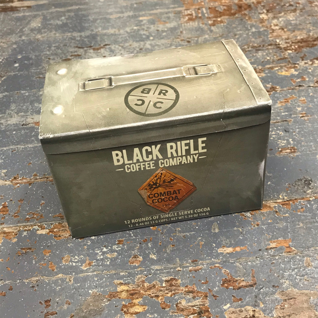 Black Rifle Combat Cocoa 12 Single Serve Rounds Coffee