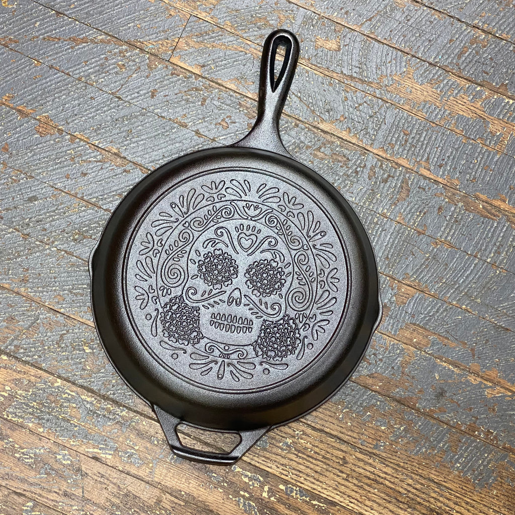 Cast Iron Cookware Lodge Skillet 10.25 Sugar Skull – TheDepot