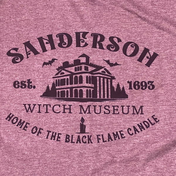 Sanderson Witch Museum Graphic Designer Short Sleeve T-Shirt